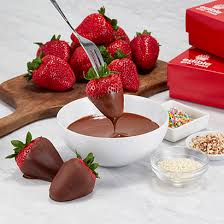Edible their bouquets complemented with delicious chocolate dipped fruits including strawberries. Diy Chocolate Covered Strawberries Fondue Kit Edible Arrangements