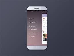 Ios App Menu Mobile App Design App Design Inspiration Mobile Design