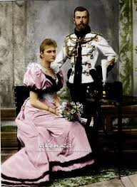 Alexandra Amp Nicholas 39 S Engagement Photograph These Amazing Colored Photographs Are By Artist Mari Tsar Nicholas Ii Tsar Nicholas Alexandra Feodorovna