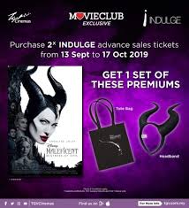 Only available every tuesday, all day long throughout the promotion period. 13 Sep 17 Oct 2019 Tgv Cinemas Maleficent Promotion Everydayonsales Com