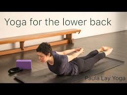 Yoga For The Lower Back 20min Youtube Yoga Lower Back Strength Workout