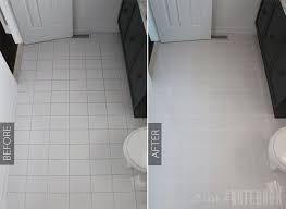 How To Freshen Up Your Grout Lines For 2 Or Less Pink Little Notebook Painting Bathroom Tiles Painting Tile Painting Tile Floors