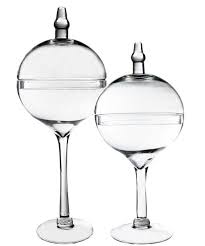 The lid has a chip about 1 1/4 long, (see pic 4. Apothecary Jar H 24 Apothecary Jars Glass Apothecary Jars Ceramic Kitchen Canister Sets