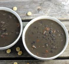 Black Bean Soup From Dried Beans With Ham Black Bean And Ham Bone Soup Recipe Ham Bone Soup Bone Soup Ham Bone