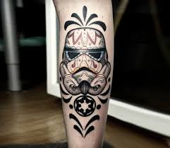 Even if they can't find a droid in the desert, nor land a shoot on rebels, they still are incredibly charming, and deserve to be on people's arms as tattoos. Stormtrooper Tattoo By Damian Orawiec Post 29006
