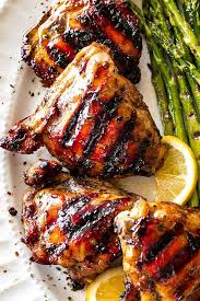 Recipes often call for boneless skinless chicken thighs, yet finding them in supermarkets can be a bit of a hassle. Grilled Chicken Thighs With Brown Sugar Glaze Easy Chicken Thighs Recipe