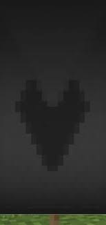 Banner Minecraft Coeur Noir With Images