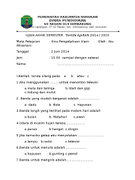 Check spelling or type a new query. Soal Ipa Kelas 1 Sd Tentang Benda Langit Masnurul