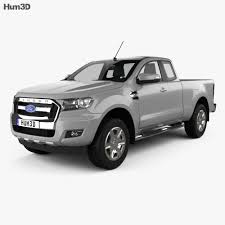 Ford has revealed the facelifted 2015 ranger ahead of its debut at the 36th bangkok motor show, and we happen to think the truck looks pretty good. Ford Ranger Super Cab Xlt 2015 3d Model Vehicles On Hum3d