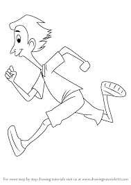 Printable colouring book for kids. Learn How To Draw Aerobic Al From Horrid Henry Horrid Henry Step By Step Drawing Tutorials