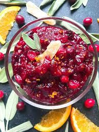 A Quick And Simple Cranberry Sauce Recipe Ready In 10 Minutes Flavored With Ginger And Orang Cranberry Sauce Recipe Vegan Thanksgiving Recipes Cranberry Sauce
