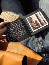Black Photo Scrapbook Memoirs Album Birthday Album Polaroid Album In 2020 Birthday Gifts For Boyfriend Diy Anniversary Scrapbook Photo Album Scrapbooking