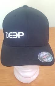 Deep Fishing Gear Hat Flat Bill Style Black Bass Fishing Ball Cap Fashion Clothing Shoes Accessories Mensaccessories H Fishing Gear Deep Fishing Ball Cap