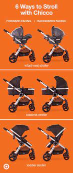 Sleek And Stylish The Chicco Urban 6 In 1 Modular Stroller Grows With Your Baby Through Toddlerhood The 6 Modes Baby Time New Baby Products Baby Necessities