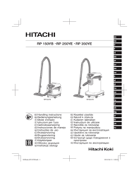 Parlamentul româniei adoptă prezenta lege. Hitachi Rp 150yb Rp 350ye Rp 250ye User Manual Manualzz