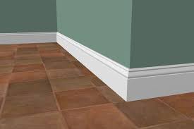 This 5 x 12 base board wall & floor tiles are perfect for any interior/exterior projects. 355 Base Moulding 11 16 X 5 1 4 Dykes Lumber Base Moulding Baseboard Styles Baseboards