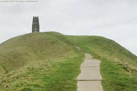 The Steps To The Top A A Pproaching From The Chalice Well Gardens The Path Winds Up The Tor To The Tower England And Scotland Chalice Well Burial Site
