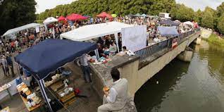 Ohja reggae fusion aus hallemehr auf www.ohjaband.eu Bruckenfest Auf Leipziger Sachsenbrucke