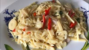 Berikut resep dan cara membuat tumis rebung pedas. Resep Tumis Rebung Youtube