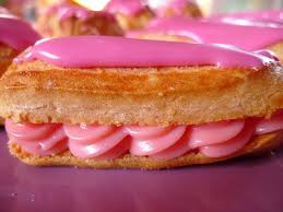Pink Eclairs Eclair Recipe Eclairs Food