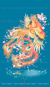 知水凤凰 原创作品 站酷 zcool phoenix art vietnam art bird drawings