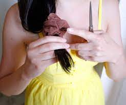 In fact, saving money is one of the most popular reasons people cut hair at home. Cut Your Own Long Hair 5 Steps With Pictures Instructables