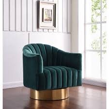 Shop allmodern for modern and contemporary velvet chairs to match your style and budget. Farrah Velvet Accent Chair Green By Meridian Furniture Furniturepick