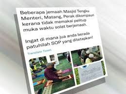 ‎panduan waktu solat bagi taiping, selama, bagan serai, parit buntar. Polis Dahulukan Solat Sebelum Periksa Keluar Kompaun