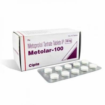 Metoprolol 100 mg, Packaging Size: 1x10 at ₹ 81.07/strip in Nagpur | ID: 10825519830