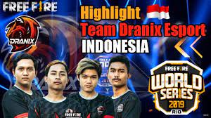 Tim dranix esports berhasil merebut gelar juara free fire indonesia masters season 2. Highlight Team Dranix Esport Free Fire World Series 2019 Youtube