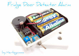 The unit is connected to a door latch, which. Fridge Door Detector Alarm 13 Steps With Pictures Instructables