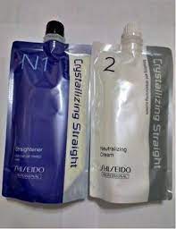 Hair Rebonding Shiseido Professional Crystallizing Hair Straightener N1 Neutralizing Cream 2 For Fine Or Tinted Hair Hair Tint Hair Rebonding Shiseido