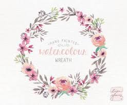 Aquarell Kranz Gemalt Blumenkranz Clipart Hochzeitseinladung Clipart Pfirsich Und Rosa Blumenkranz Kommerz Kunstmalerei Blumen Blumen Gemalde Art Floral