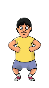 How To Draw Gene Belcher-bobs Burgers Step-by-step Following Simple Drawing Tutorial Httpdrawin Bobs Burgers Characters Bobs Burgers Bobs Burgers Wallpaper