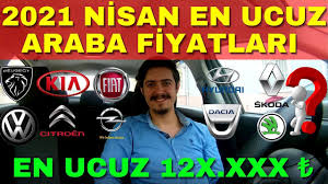 İşte marka marka, model model 2021 şubat ayı en ucuz sıfır araba fiyatları listesi! 2021 Nisan En Ucuz Sifir Araba Fiyatlari En Ucuzu 121 900 Araba Fiyatlarinda Buyuk Zam Youtube
