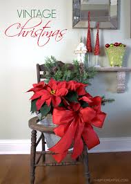 Vintage Chair Christmas Decor Oh My Creative Christmas Chair Christmas Decorations Vintage Chairs