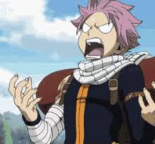 Lucy, seeing this, tells him to calm down, saying that he is scaring her. Fairy Tail Natsu Gifs Tenor