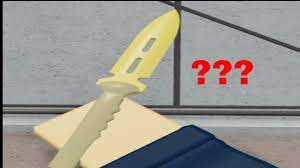 The knife is a melee weapon. Roblox Arsenal Golden Knife Story Youtube