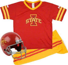 Custom youth kids soccer jerseys fc football uniforms with any name number boys/girls. Iowa State Cyclones Kids Youth Football Helmet And Uniform Set By Franklin 49 99 This Authentic Iowa Sta Football Helmets Iowa State Cyclones Youth Football