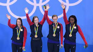 Swim team's youth movement will be on full display in tokyo armed with an extra year of growth, a plethora of teenagers took spots at the u.s. Rio Olympics Women S Swim Team Wins 1 000th Gold Medal For Usa The Hollywood Reporter