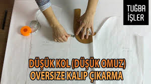 Dusuk Kol Dusuk Omuz Oversize Kalip Cikarma Tugba Isler Youtube Omuz Dikis Egitimleri Dikis Patronlari
