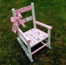 Hand Painted And Personalized Kid S Rocking Chair Child S Little Rocker Baby Shower Gift Baby Boy Gift Baby Girl Gift Kid S Room Decor Painted Kids Chairs Painted Rocking Chairs Kids Rocking Chair