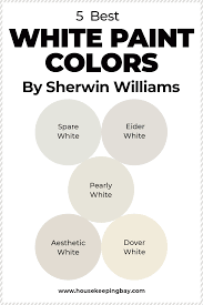 Learn valuable tips about sherwin williams aesthetic white before deciding to paint this interior paint color in your home. 15 Best White Paint Colors By Sherwin Williams Housekeeping Bay
