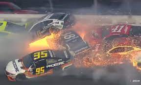 Winning nascar's biggest race requires as much skill as luck. Big One Strikes Late Involving 21 Cars In Daytona 500 Sportvideos Tv