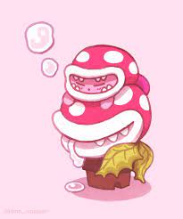 Most piranha plants appear as red with white spots. Drew A Pic Of Piranha Plant And Kirby With His New Piranha Pyjamas Nintendoswitch