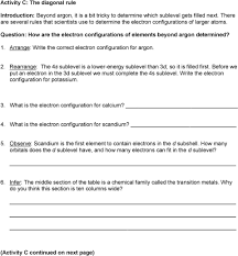 Practice some electron configuration problems that you may possibly see on your next quiz or exam! Student Exploration Electron Configuration Pdf Free Download