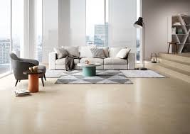 Minimal And Cosy Living Space With Floor Tiles From The Secret Stone Collection By Cotto D Este Farver