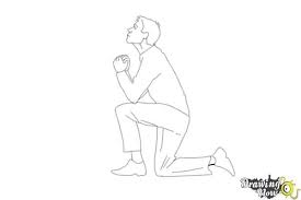 Bend your knees so that your feet are slightly behind you. How To Draw A Person On Their Knees Kneeling Drawingnow Person Drawing Kneeling Pose Drawing On Knees Pose Drawing