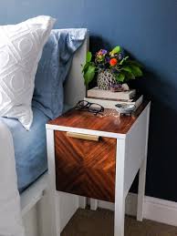 Ikea Hack Diy Wood Inlay Side Table Hello Victoria Diy Ikea Hacks Wood Table Diy Ikea Diy
