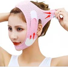Reusable Face Slimming Strap, Double Chin Reducer,Pain-Free Face Lifting  Belt For Anti Wrinkle,Eliminates Sagging, Anti Aging, Breathable V Line  Face Shaped For Men and Woman-Pink : Amazon.com.au: Beauty